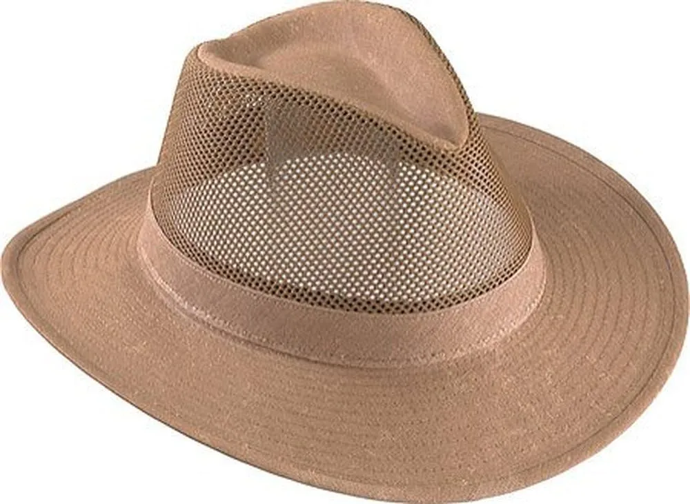 Henschel Hiker Mesh Breezer Hat - Breathable Men's Protection Hat with Mesh Sides - Ideal for Any Outdoor Activities - UPF50 