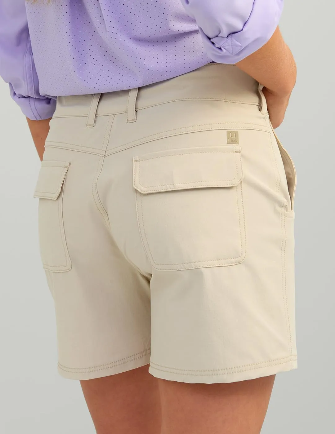 HUK Women's Next Level, Quick-Dry Fishing Shorts