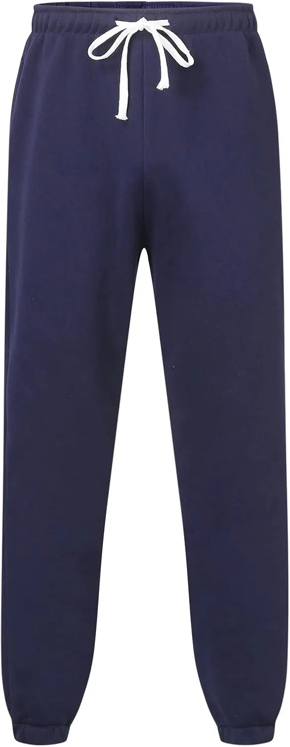 Joggers for Men 3 Pack Mens Heavyweight Cargo Fleece Sweatpants Athletic Running Fashion Trousers Drawstring