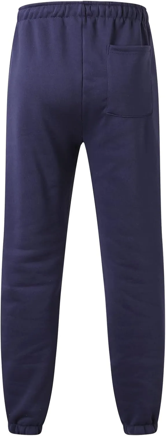 Joggers for Men 3 Pack Mens Heavyweight Cargo Fleece Sweatpants Athletic Running Fashion Trousers Drawstring