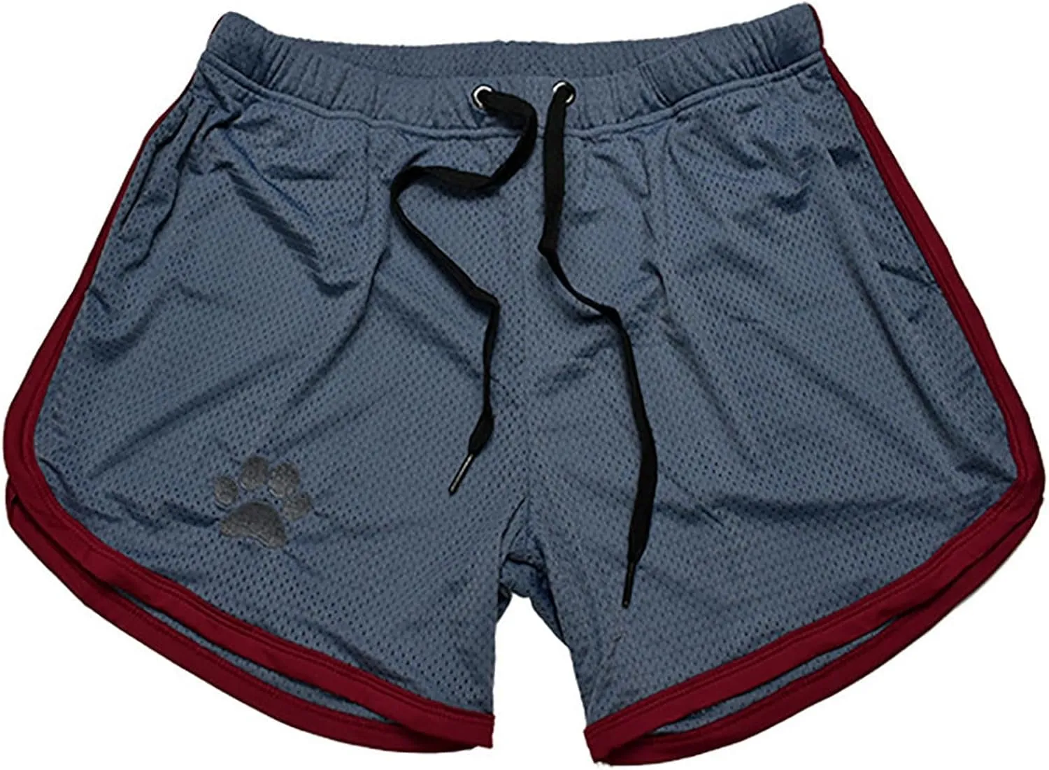 Lastesso Athletic Shorts for Men 5 Inch Inseam Lightweight Shorts Printing Drawstring Quick Dry Shorts Workout Running Jogger
