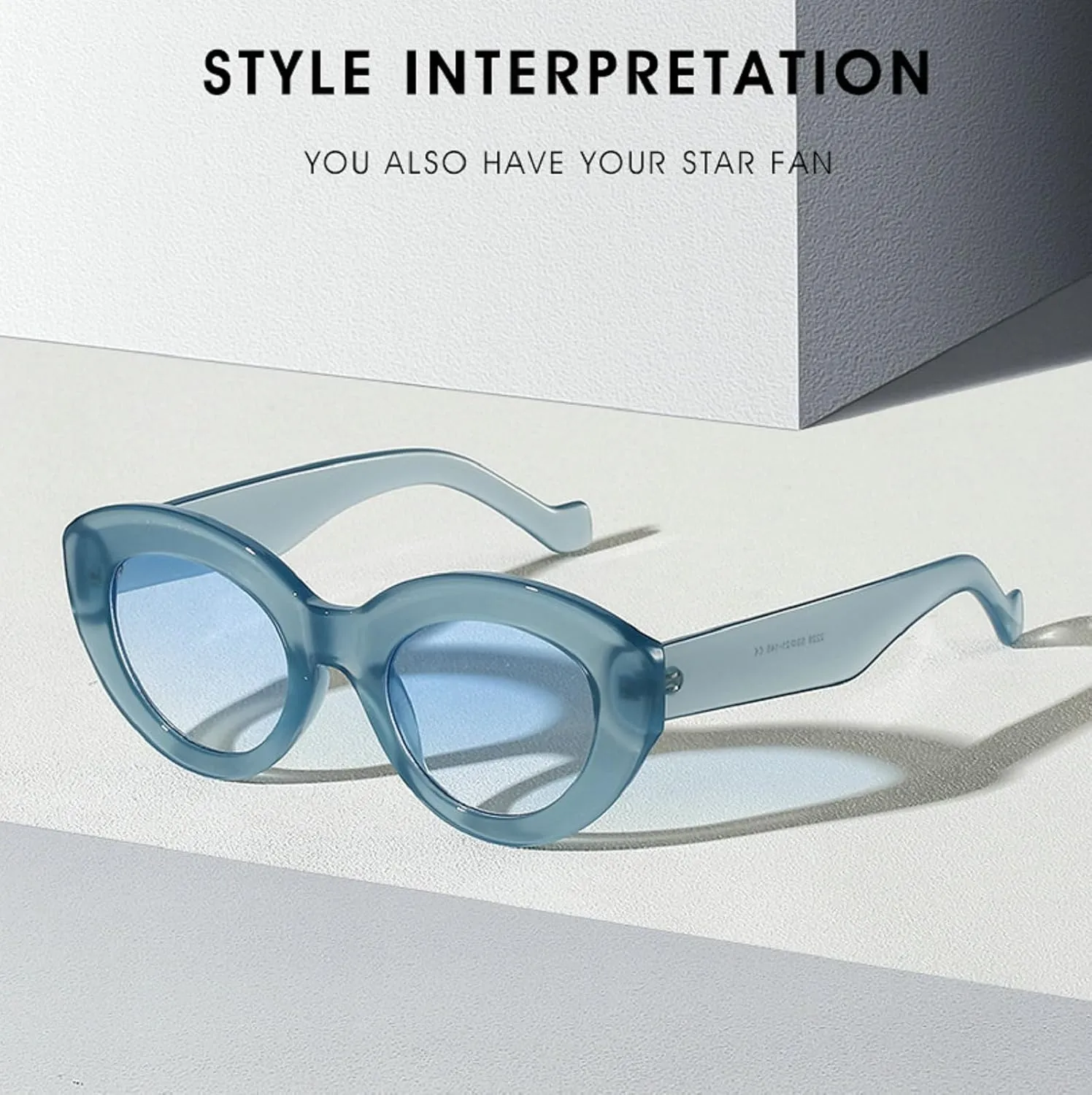 Melrose Vintage Cat Eye Sunglasses Women 2024 Luxury Fashion Sun Glasses For Female Retro Gradient Shades Eyewear