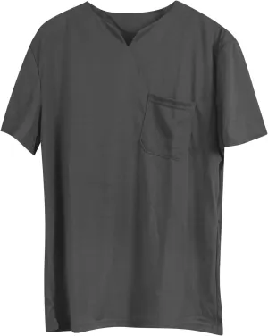 Men's Henley Shirts Lightweight Moisture Wicking Quick Dry Short Sleeve Golf Shirts for Men Casual Activewear V Neck