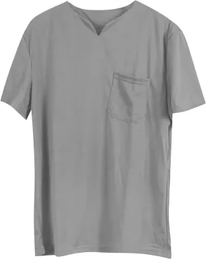 Men's Henley Shirts Lightweight Moisture Wicking Quick Dry Short Sleeve Golf Shirts for Men Casual Activewear V Neck