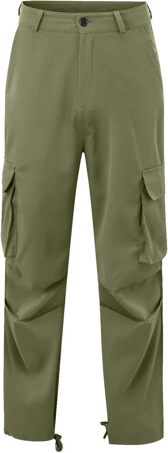 Men's Relaxed Fit Stretch Cargo Pant Casual Cargo Pants Workout Joggers Tactical Pants with Multi Pockets