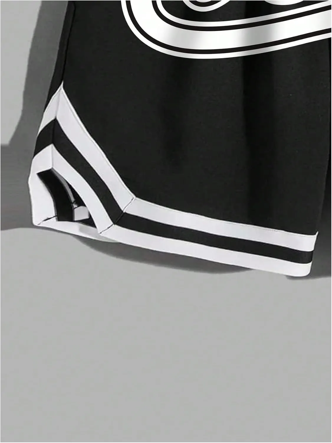 Men's Striped Patchwork Workout Shorts Drawstring Waist Quick Dry Gym Shorts
