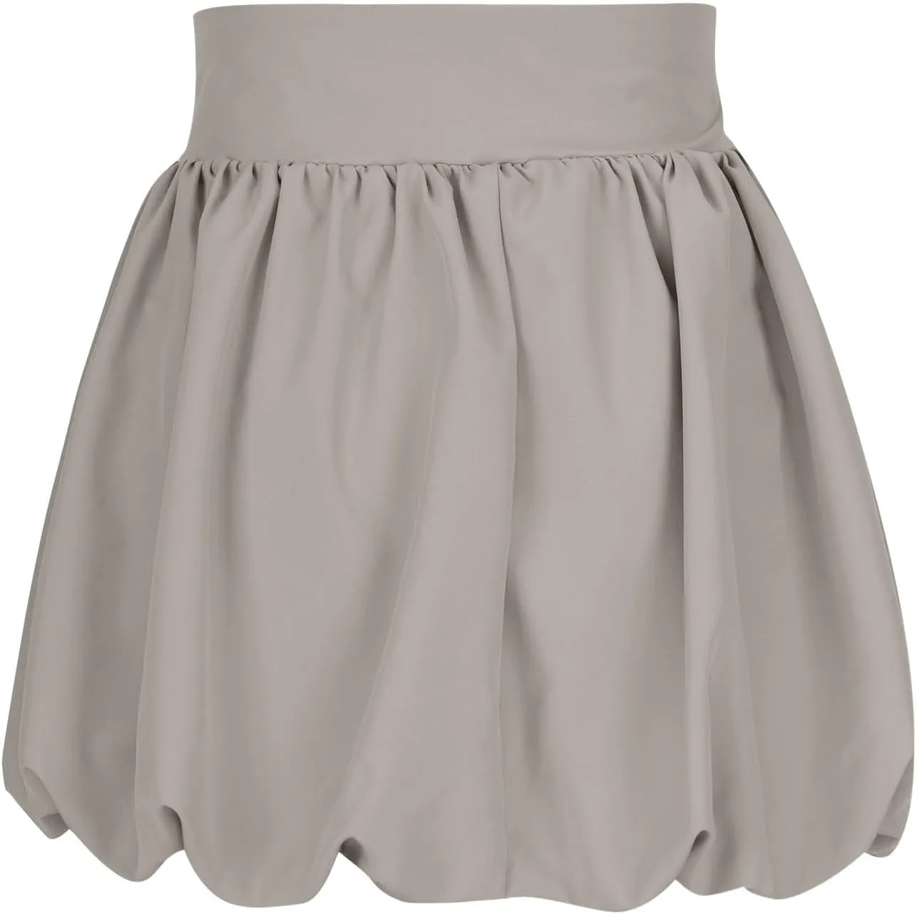 Mini Skirts Women Tummy Control Summer Skirts Casual Puffy Skirts A Line Pleated Skirts Trendy Zipper Fluffy Skirts