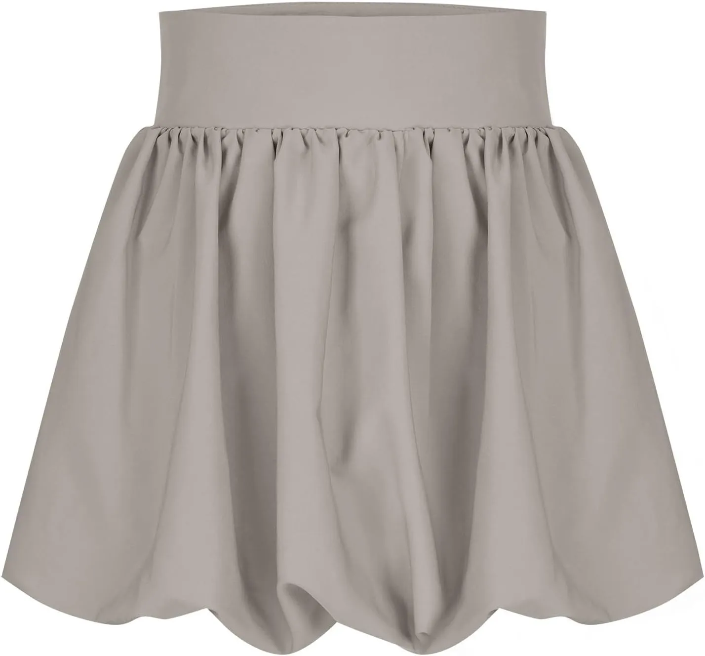 Mini Skirts Women Tummy Control Summer Skirts Casual Puffy Skirts A Line Pleated Skirts Trendy Zipper Fluffy Skirts