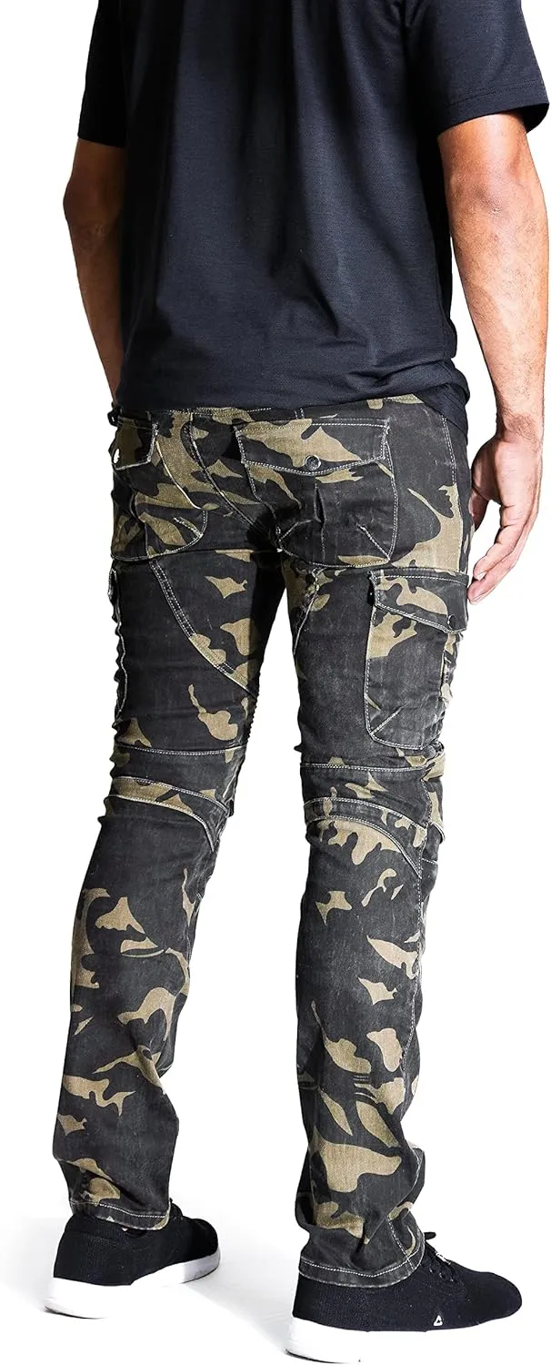 NBT Clothing Protective Motorcycle Riding Pants Removable CE Armor (Knee, HIPS) Reinforced Stitching in High Impact Zones