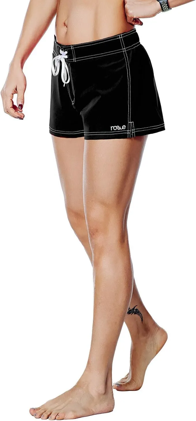 Nonwe Women's Beach Shorts Quick Dry Soild Lightweight