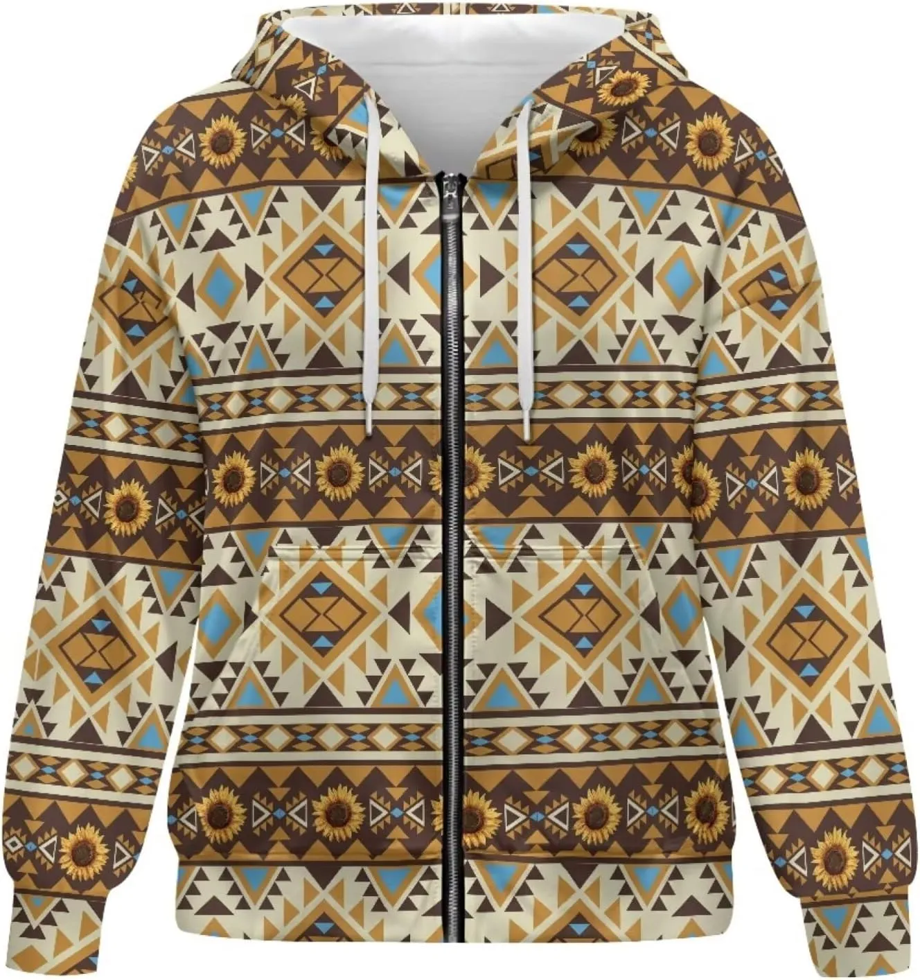 Oversized Hoodies Women Hooded Hoodie with Pockets Zipper Sweatshirt Sweater Fall Activewear for Lady Workout