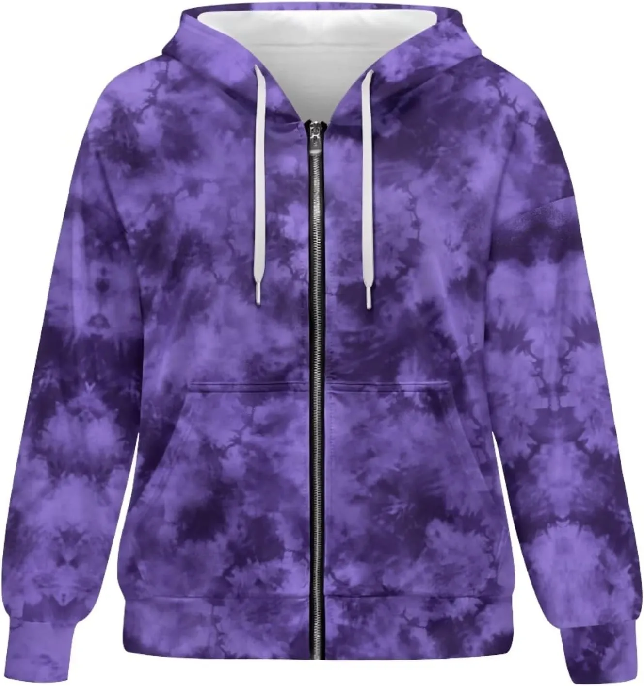 Oversized Hoodies Women Hooded Hoodie with Pockets Zipper Sweatshirt Sweater Fall Activewear for Lady Workout