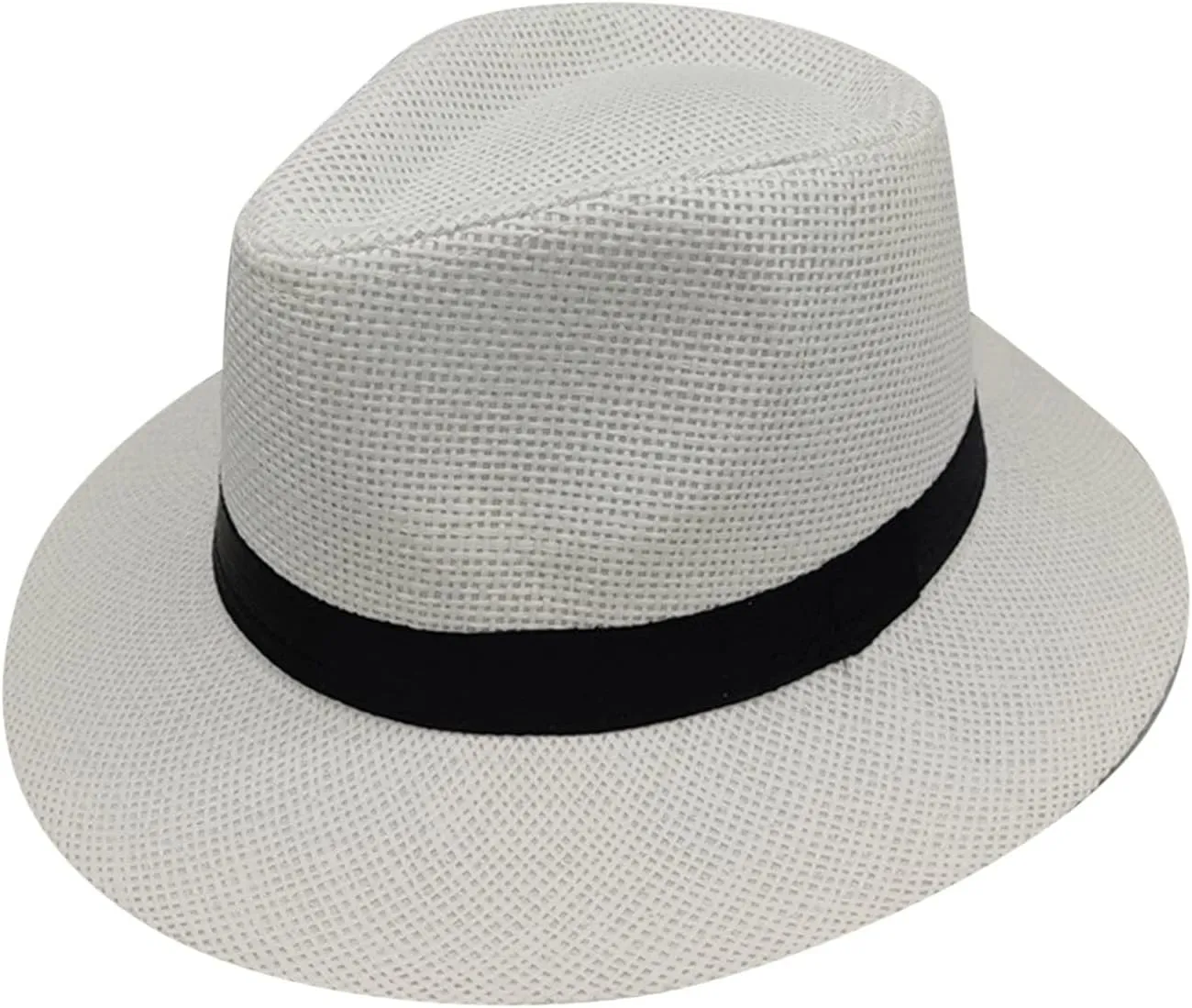 Packable Straw Fedora Panama Sun Summer Beach Hat Cuban Men Women Wide Brim Panama Hat Beach Sun Hats