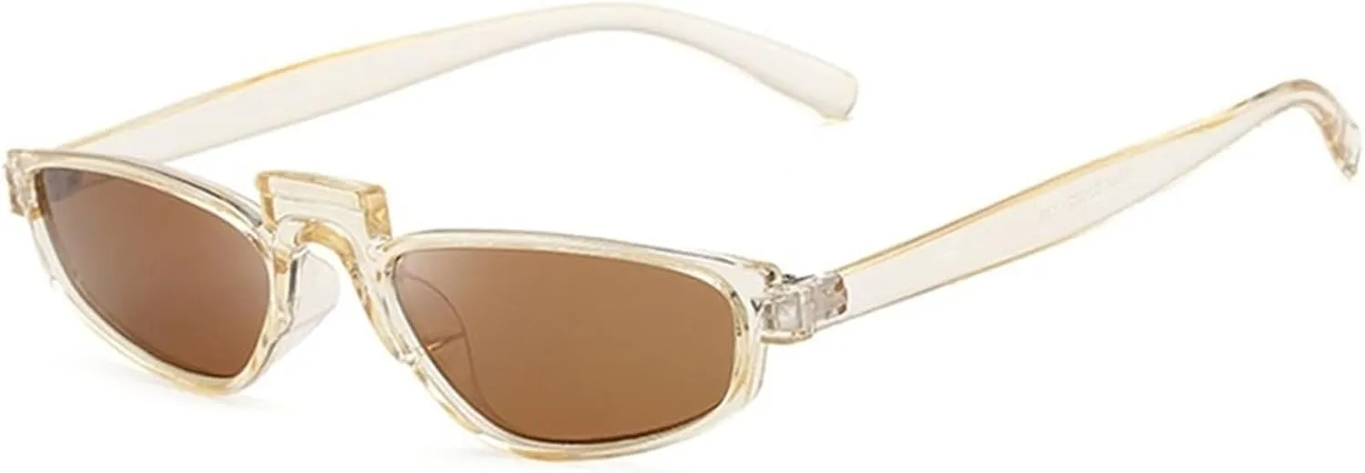 Personalized Fashion Small Square Frame Sunglasses Men And Women Decorative Party Vacation Photo Sun Glasses