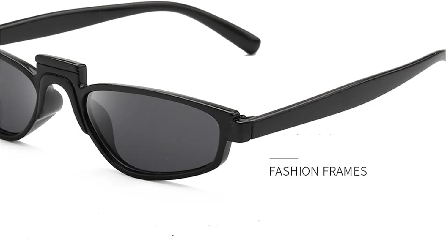 Personalized Fashion Small Square Frame Sunglasses Men And Women Decorative Party Vacation Photo Sun Glasses