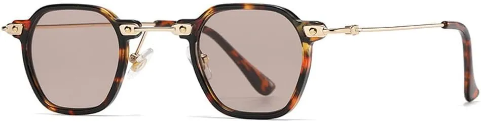 Popular Fashion Men Punk Clear Gradient Lens Sunglasses Shades UV400 Women Retro Rivets Sun Glasses