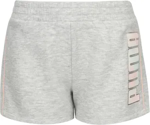 PUMA Girls' Cotton French Terry Short