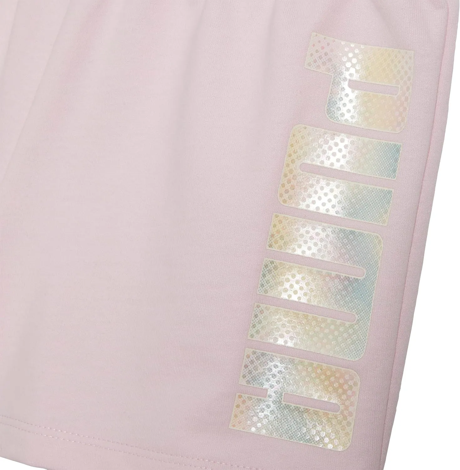 PUMA Girls' Cotton French Terry Short