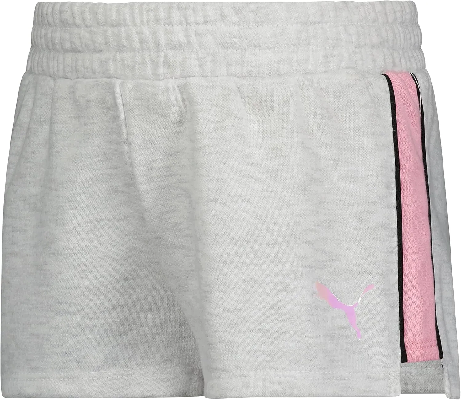 PUMA Girls' Cotton French Terry Short