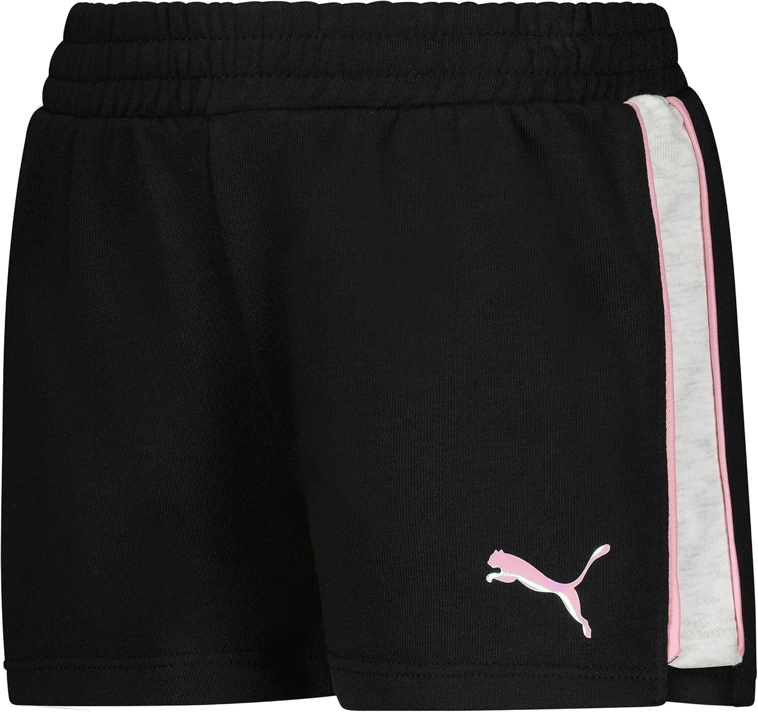 PUMA Girls' Cotton French Terry Short