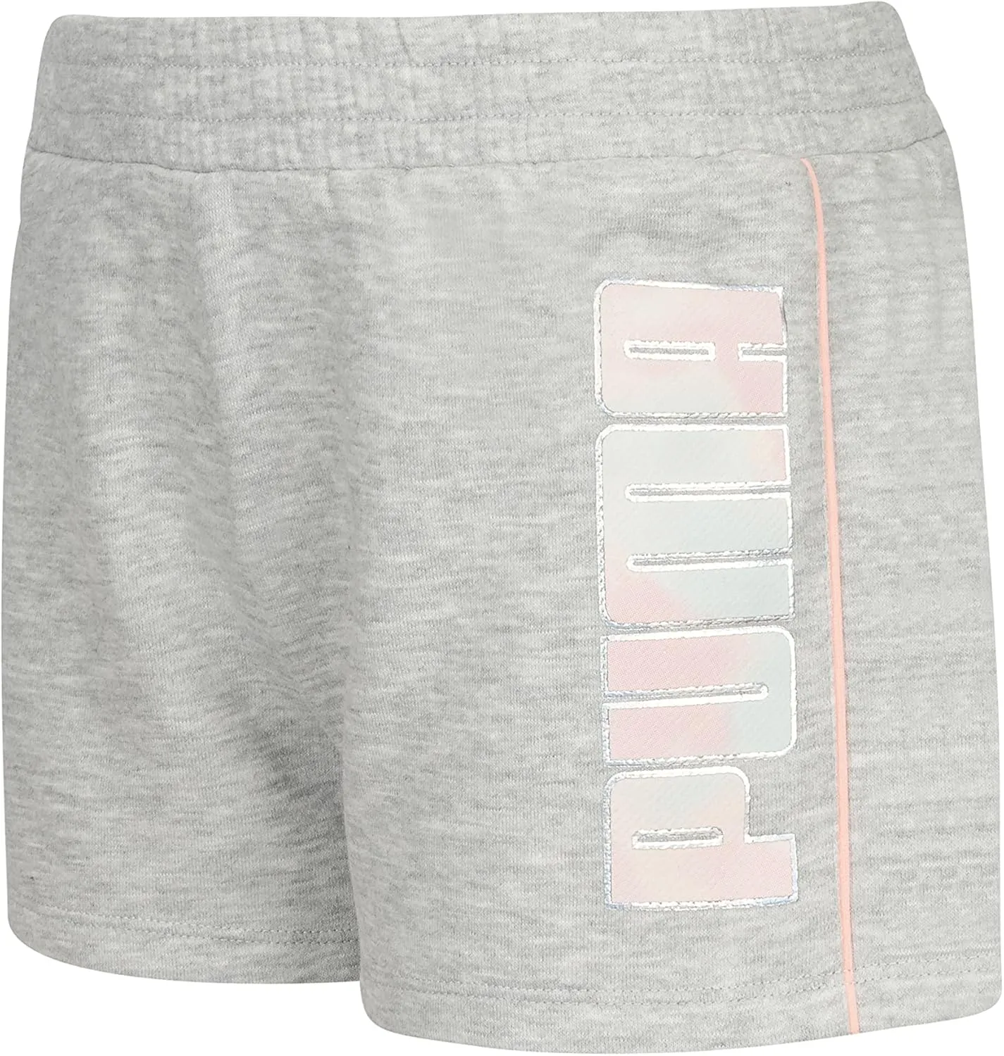 PUMA Girls' Cotton French Terry Short