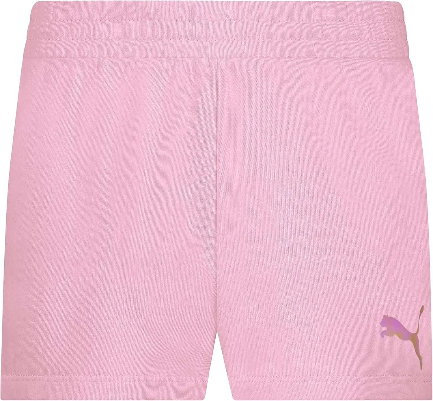 PUMA Girls' Cotton French Terry Short