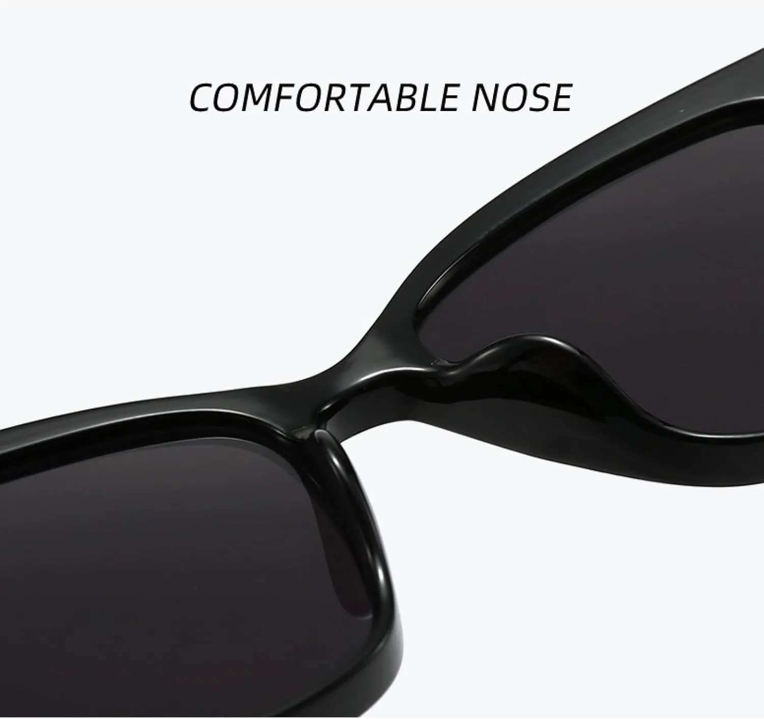 Retro Gradient Lens Big Frame Sun Glasses Popular Large Frame Sunglasses Fashion Shades Uv Resistant Goggles
