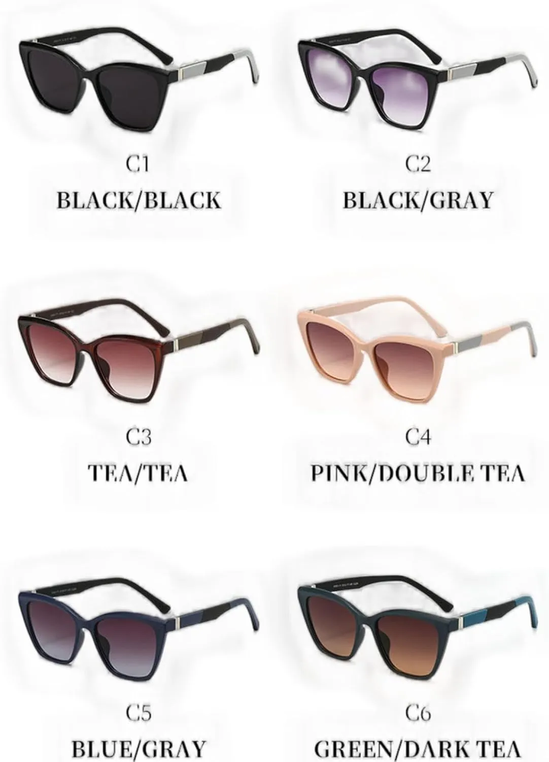 Retro Gradient Lens Big Frame Sun Glasses Popular Large Frame Sunglasses Fashion Shades Uv Resistant Goggles