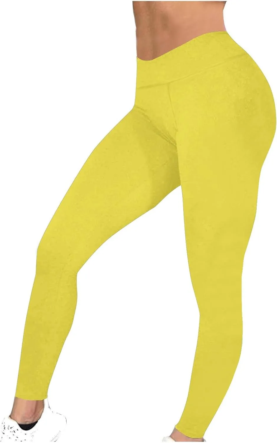 Soft Workout Leggings Women High Waisted Yoga Pants Yoga Exercise Pants Sport Comfortable Jogger Casual Pant Leggings