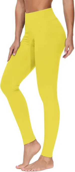 Soft Workout Leggings Women High Waisted Yoga Pants Yoga Exercise Pants Sport Comfortable Jogger Casual Pant Leggings