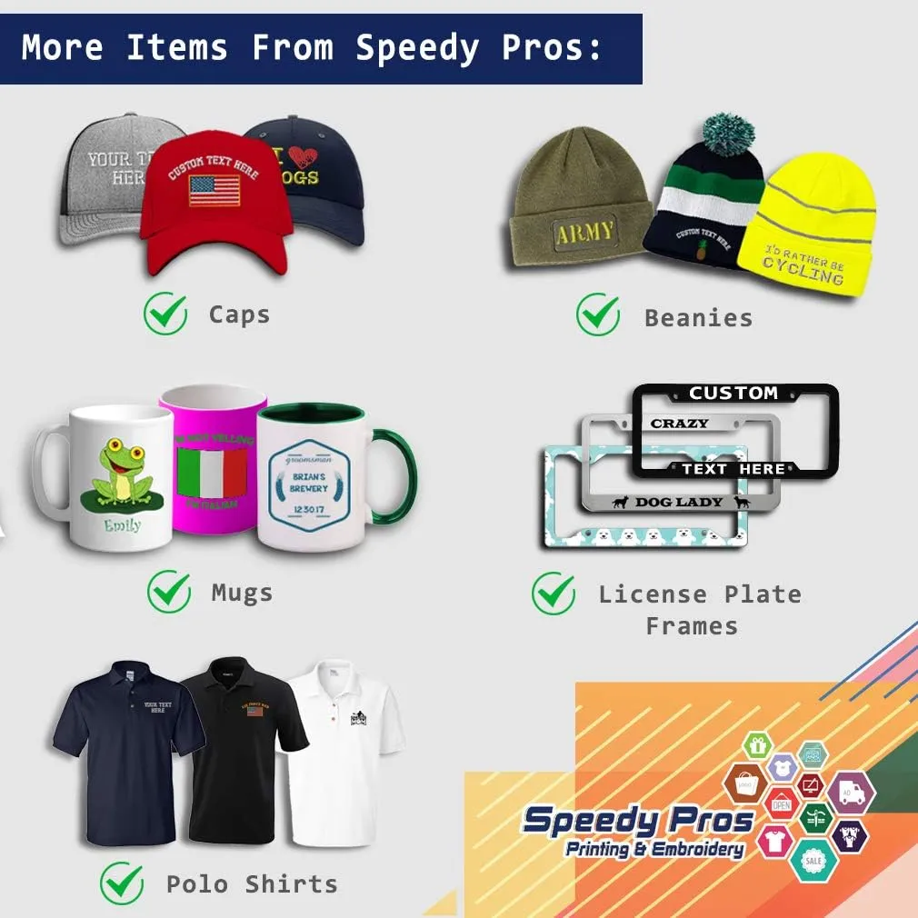 Speedy Pros Trucker Hat Baseball Cap Garcia Letters Cotton Dad Hats for Men & Women