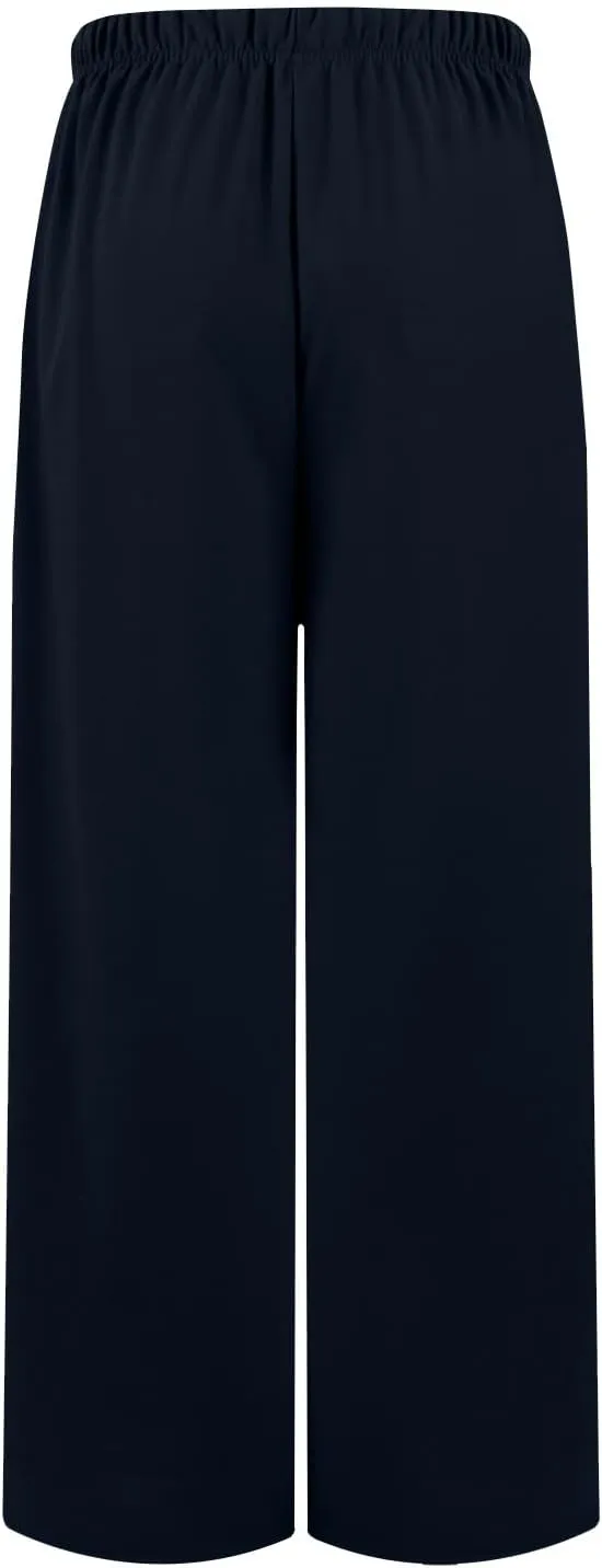 Straight Leg Sweatpants for Women Baggy Joggers Wide Leg High Waisted Jogger Pants Pull on Lounge Pants with Pockets