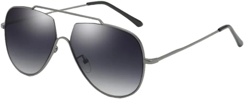 Sunglasses Oversized Women Vintage Frame Gradient Lens Sun Glasses Black Sunnies