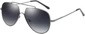Sunglasses Oversized Women Vintage Frame Gradient Lens Sun Glasses Black Sunnies