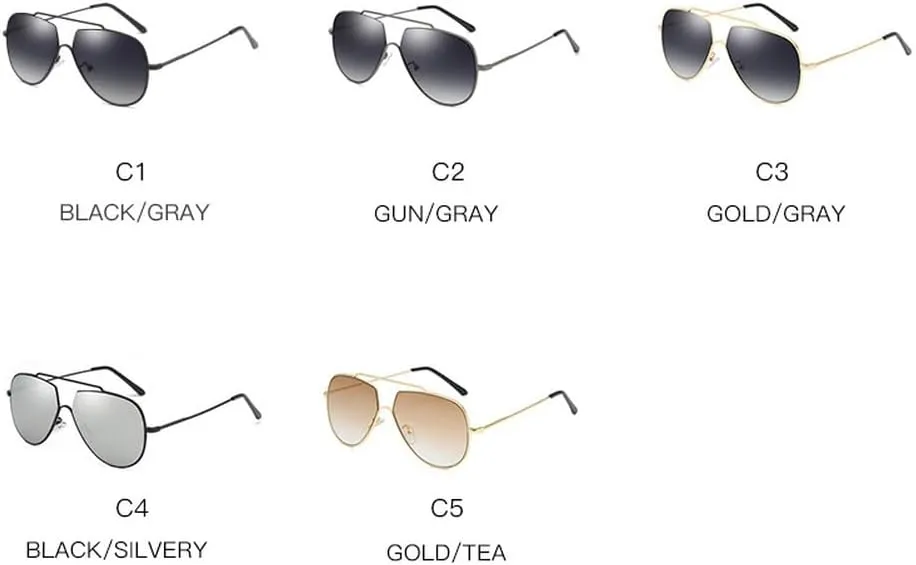 Sunglasses Oversized Women Vintage Frame Gradient Lens Sun Glasses Black Sunnies