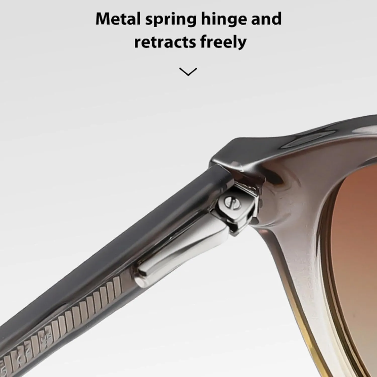 Sunglasses Polarized Women Frame Acetate Sun Glasses Men Outdoor Shades Grey Brown