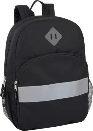 Trail maker Kids Reflective Backpack for School, Colorful Backpack with Reflector Strips, Side Pocket, Padded Straps