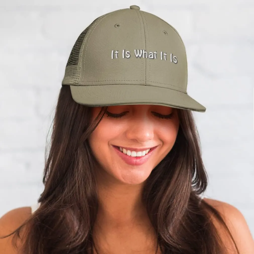 Trucker Hat Baseball Cap It is What It is Cotton Dad Hats for Men & Women