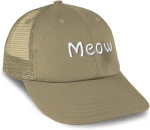 Trucker Hat Baseball Cap Meow Cats Cotton Dad Hats for Men & Women