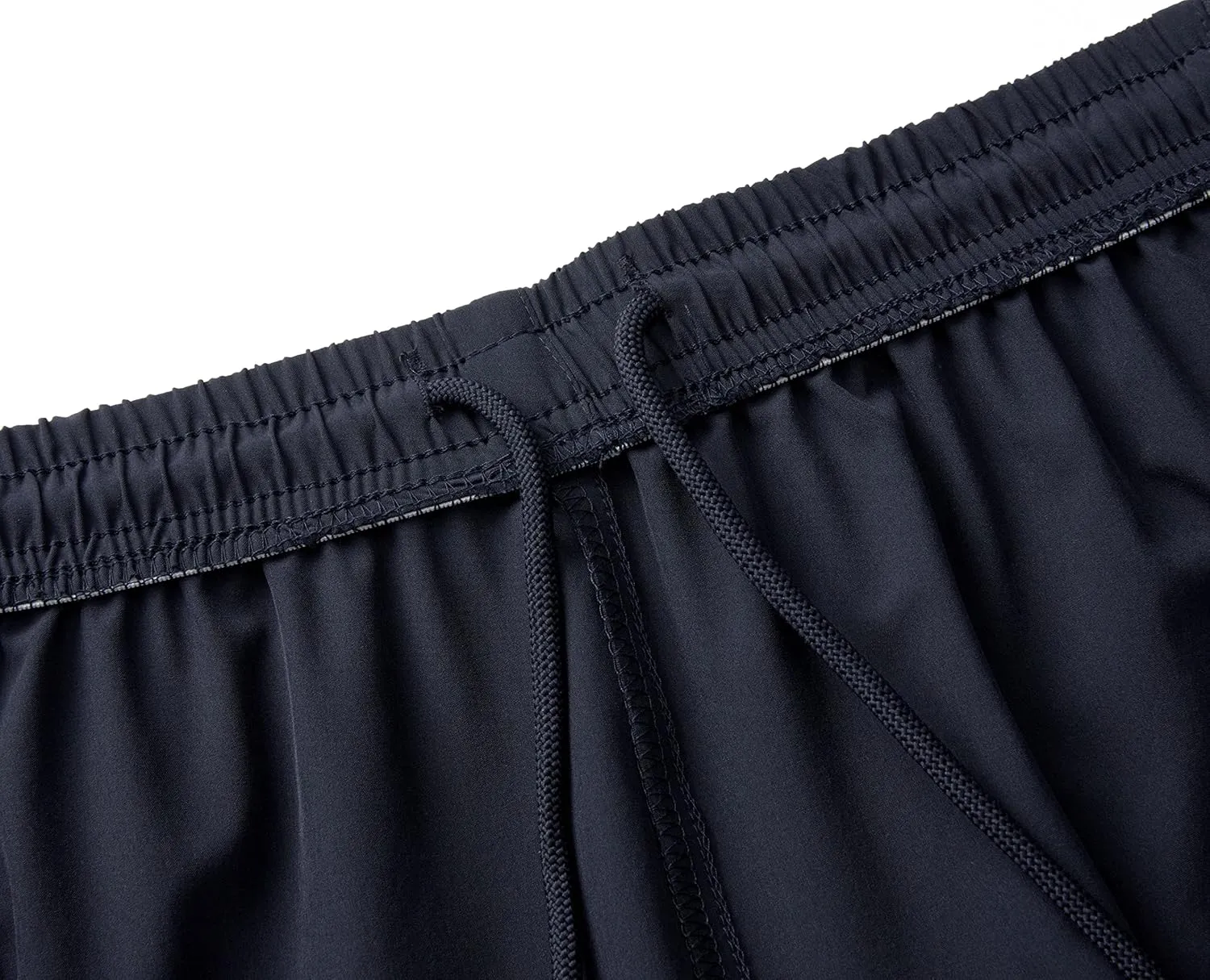 urbciety Men's Quick Dry Running Shorts Zipper Pockets Athletic Gym Shorts Workout Jogging Quick-Dry Drawstrings 7 Inch