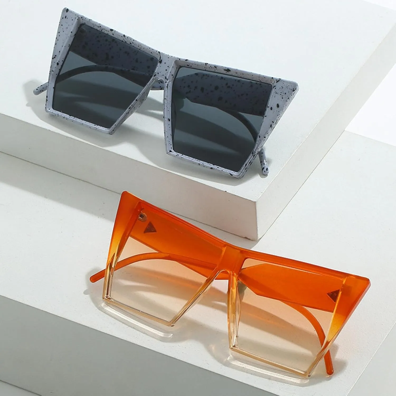 Vintage Fashion Sunglasses Men Women Eyewear Female Shades Gradient Lens Sun Glasses Uv400