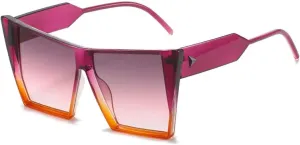 Vintage Fashion Sunglasses Men Women Eyewear Female Shades Gradient Lens Sun Glasses Uv400