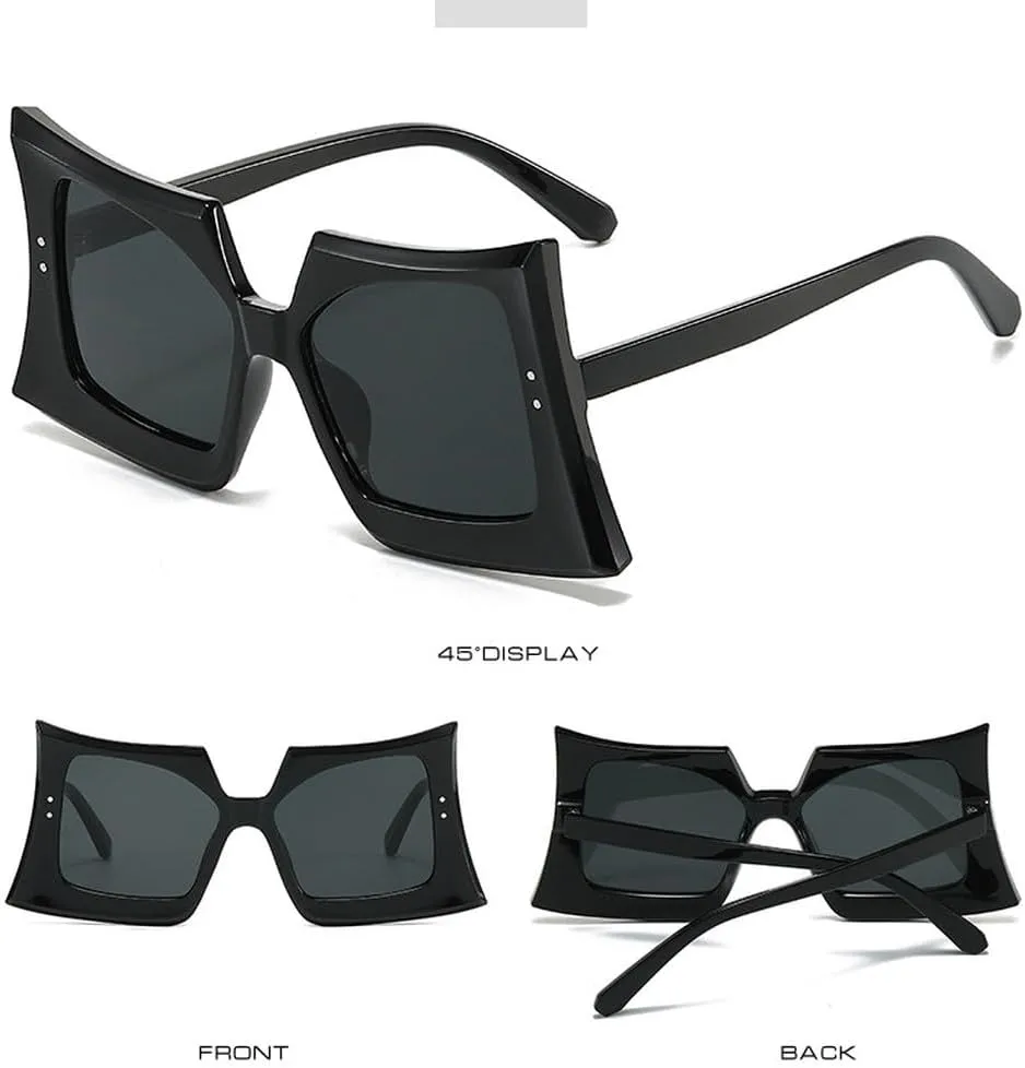 Vintage Irregular Sunglasses Women Gradient Lens Sun Glasses Female Retro Shades UV400 Outdoors Eyewear