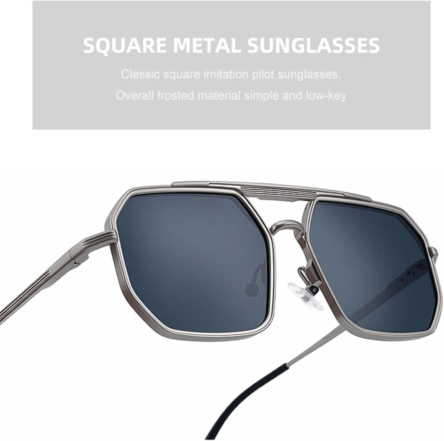 Vintage Steampunk Sunglasses for Men Luxury Polygon Driving Punk Uv400 Outdoor