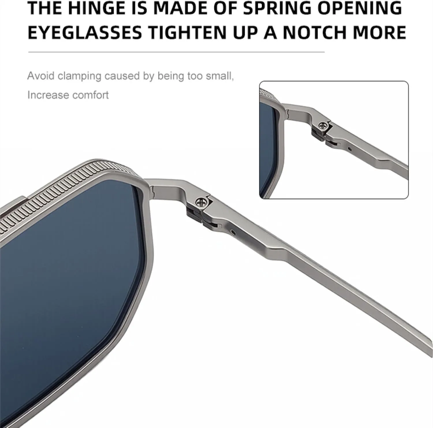 Vintage Steampunk Sunglasses for Men Luxury Polygon Driving Punk Uv400 Outdoor