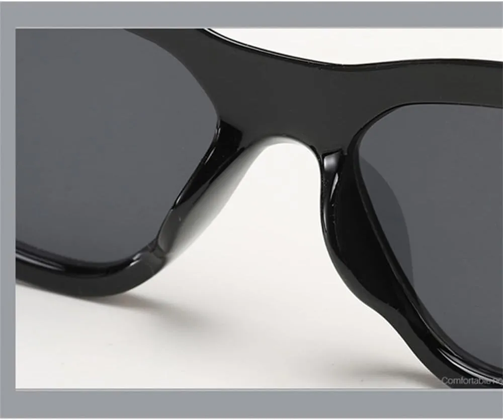 Vintage Sunglasses for Women Cat Eye Sunglass Men Gradient Lens Eyeglasses