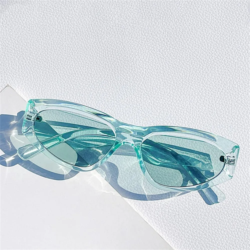 Vintage Sunglasses for Women Cat Eye Sunglass Men Gradient Lens Eyeglasses