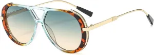 Vintage Sunglasses Women Gradient Lens Shades Uv400 Eyewear