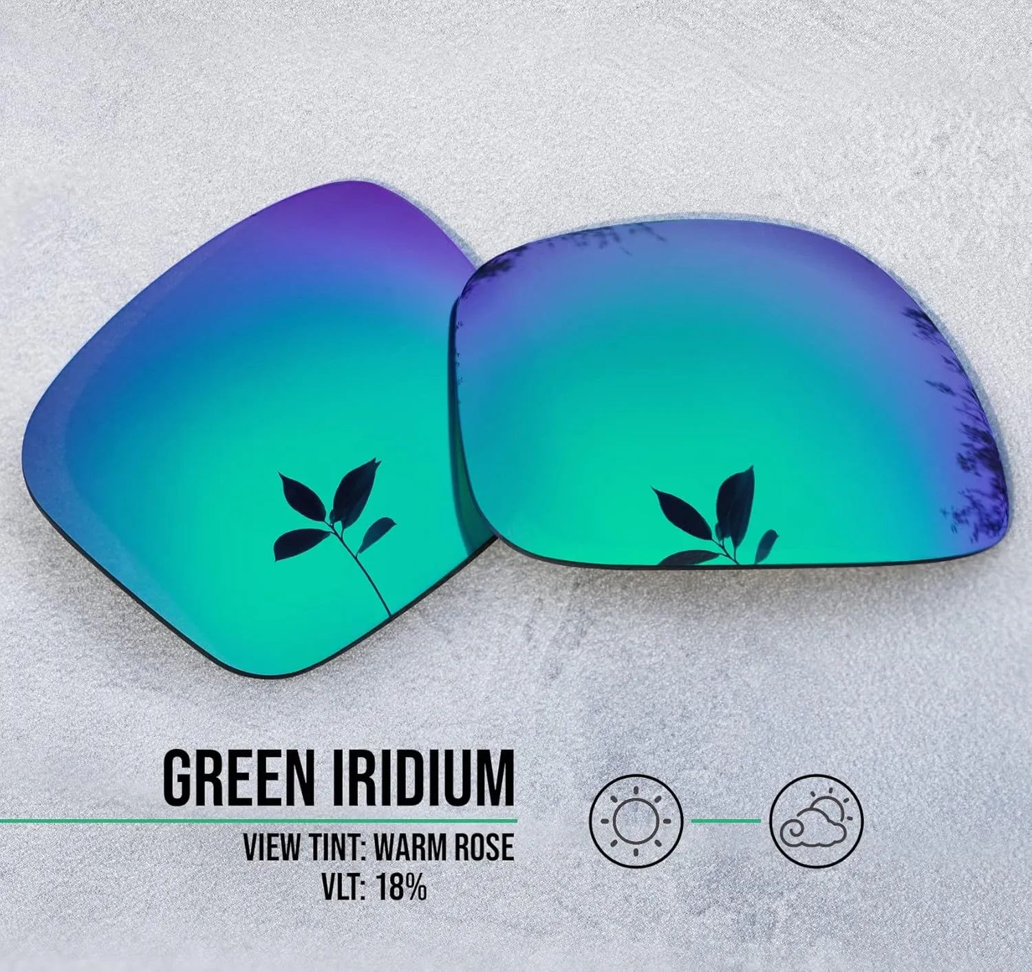 Well-aimed Replacement Lenses Compatible with Wiley X Airrage Sunglasses - More Options