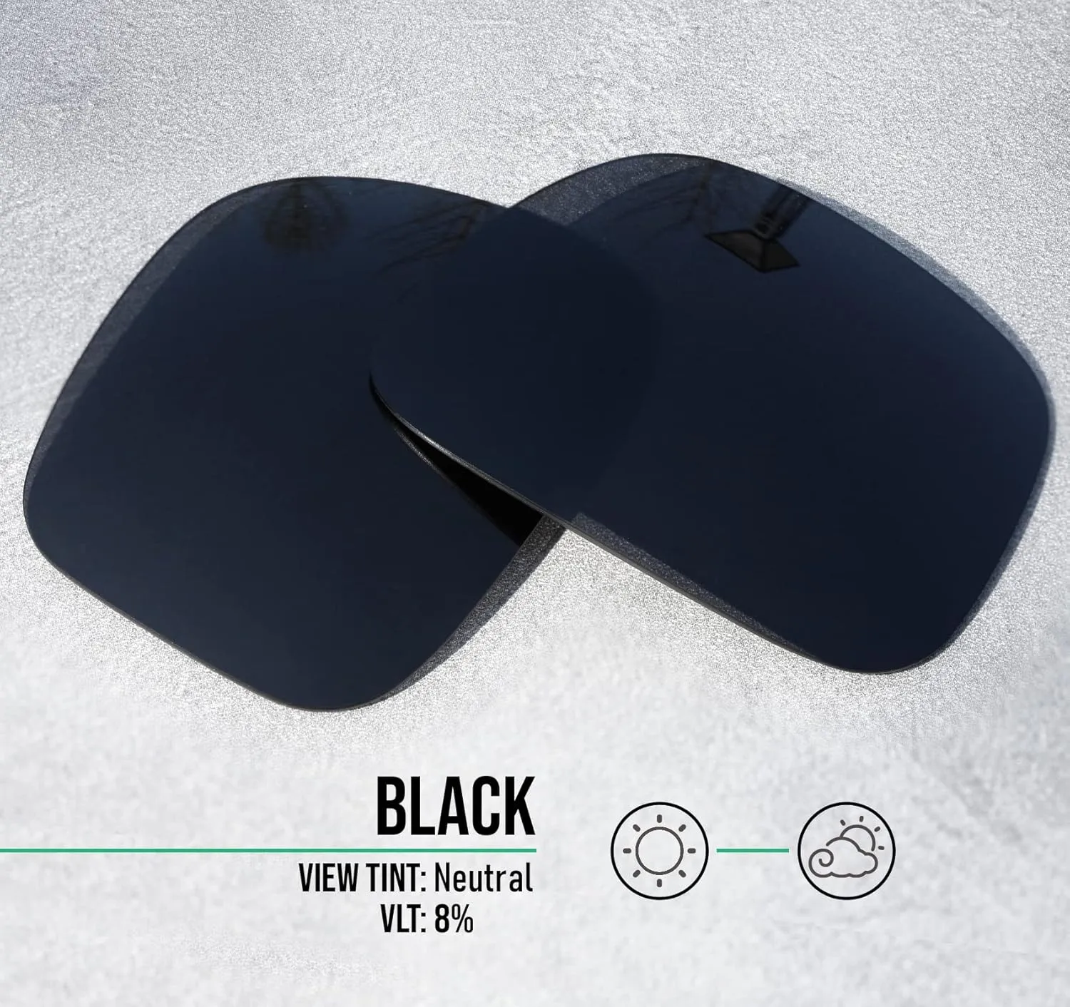 Well-aimed Replacement Lenses Compatible with Wiley X P-17 Sunglasses - More Options